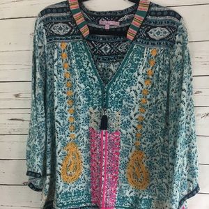 Calypso st barth size large top I love this